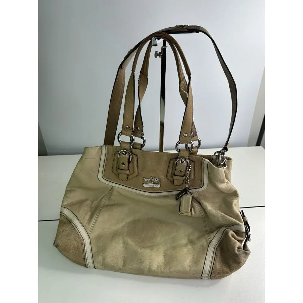Coach Madison Spectator Leather Carryall Bag 14626.